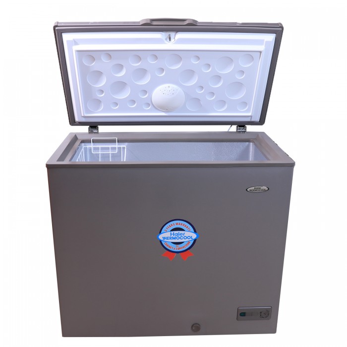 Haier Thermocool Chest Freezer HTF-200 SILVER. (Energy Saving Up To 40%)