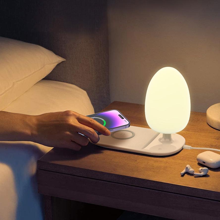 LDNIO High Power 2 in1  Wireless Charger and Lamp