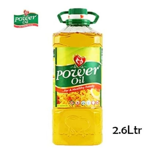 Power Oil Pure Vegetable Oil 2.6l
