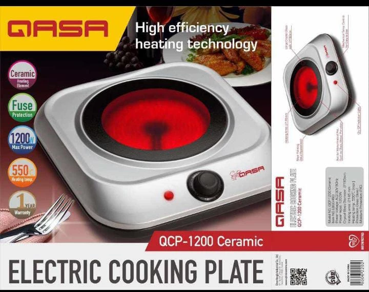 Qasa Electronic Hot Cooking Plate